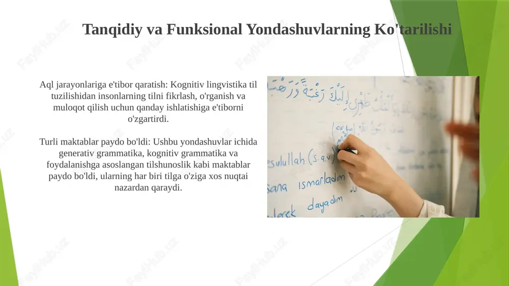 tilshunoslik tarixidagi yoʻnalishlar va maktablar - Page 3