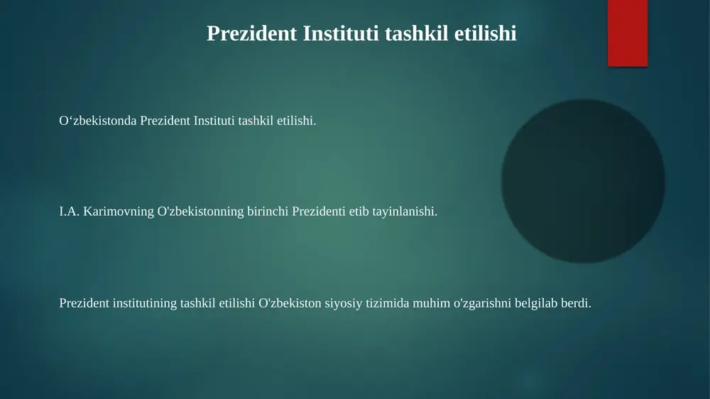 o'zbekiston respublikasida prezidentlik instituti - Page 3