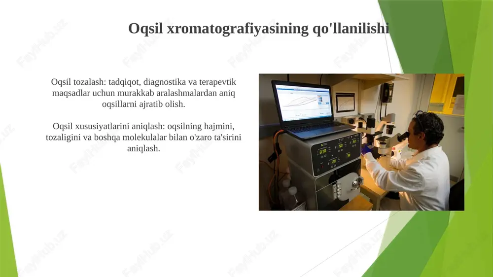 oqsil xromatografiyasi - Page 3