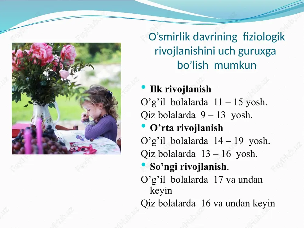 o’smirlik davri shakllanishi - Page 3