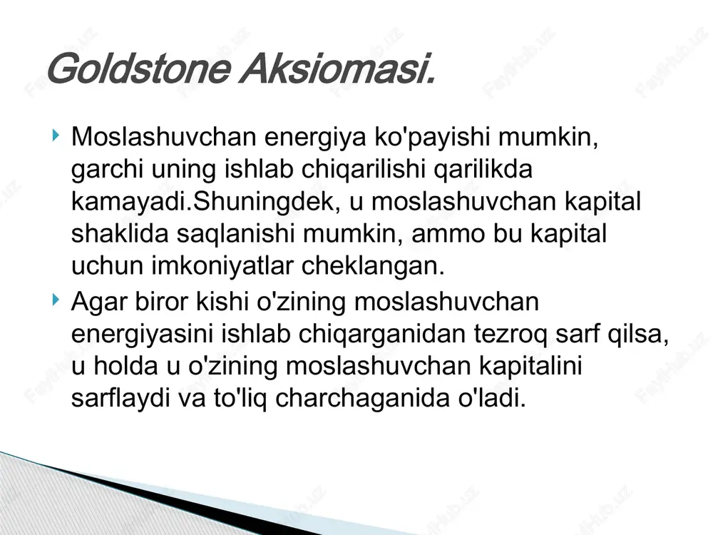 , chunki ular energiya zaxiralarining sezilarli darajada oshishiga olib keladi (glyukoza va erkin yog ' kislotalari darajasi oshadi). bularning barchasi tanani stress bilan kurashish yoki undan qochish uchun tayyorlash uchun sodir bo'ladi. endokrin mexanizmlarning faollashishi-adrenokortikal, somatotrop va tiroid. immunitet tizimining normal faoliyati uchun juda muhim bo'lgan limfotsitlarning kamayishi (timus bezi va limfa tugunlari tomonidan ishlab chiqariladi), chunki ularning asosiy vazifasi begona moddalarni (masalan, bakteriyalarni) yo'q qilishdir. natijada immunitet mexanizmlarining intensivligi keskin pasayadi. shu bilan birga, ushbu bosqichda vazospazm tufayli miyokard infarkti rivojlanish xavfi ortadi.qon bosimi ko'tariladi, shunda ozuqa moddalari va kislorod tanamizning eng faol qismlariga — ichki organlar va oyoq-qo'llarga tezroq va osonroq kiradi. qon bosimining oshishi siydik ishlab chiqarishning pasayishi va natriy ishlab chiqarishning kechikishi tufayli tanadagi suyuqlik hajmining oshishi tufayli yuzaga keladi. moslashuv to'lovi-glyukokortikoidlarning haddan tashqari chiqarilishi. gaba-ergik tizim. endogen opiatlar (enkefalinlar, endorfinlar, dinorfinlar). prostaglandinlar (asosan e guruhlari). antioksidant tizim. trofotrop mexanizmlar stressni cheklovchi tizimlar yoki tabiiy stressni …