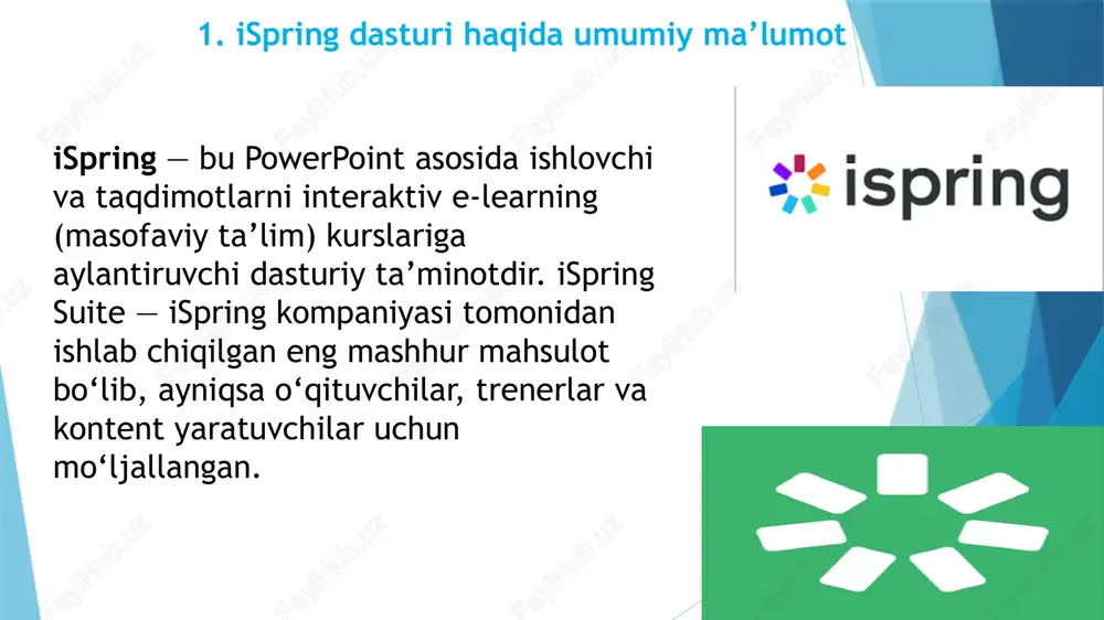 ispring dasturining imkoniyatlari - Page 3