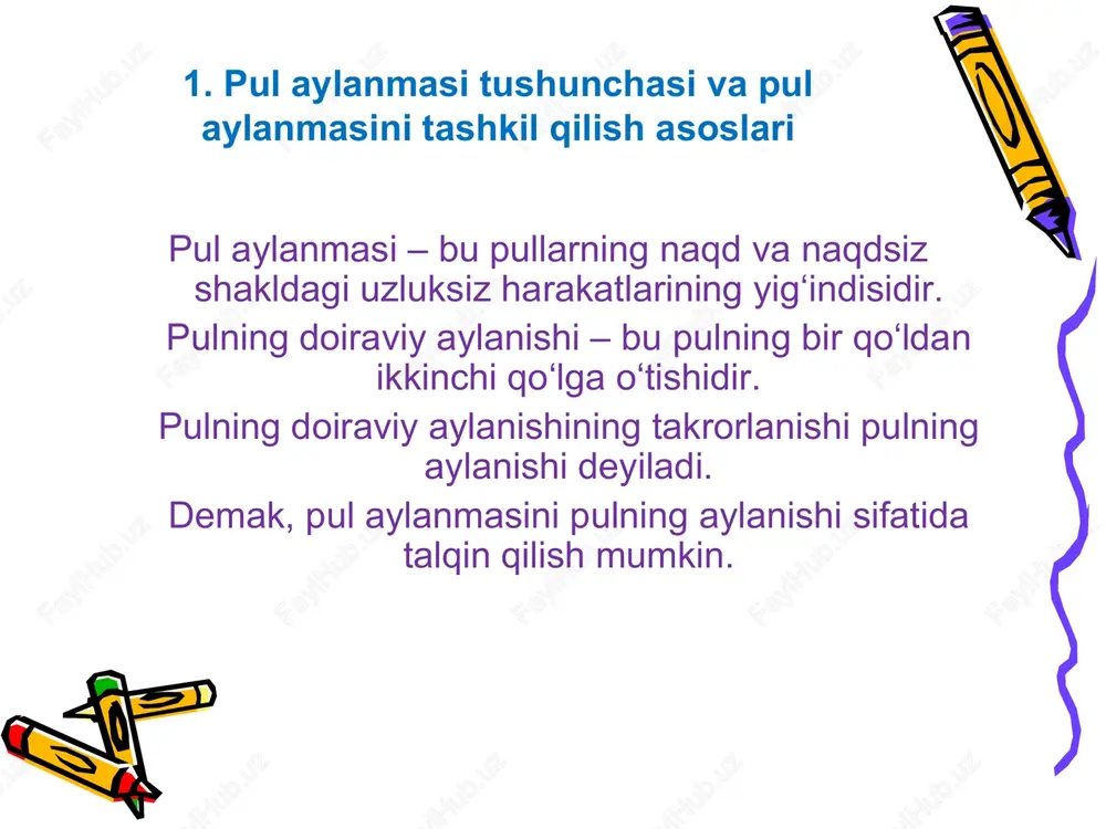 llari 1. to‘lov topshiriqnomasi (bank uzatmasi) 2. chek 3. hujjatlashtirilgan akkreditiv 4. inkasso to‘lov topshiriqnomasi bilan hisob-kitoblar bank 7 m/e bank 5 s/o mol yetkazib beruvchi sotib oluvchi 1 2 3 4 6 8 banklarning orderli cheklari bilan hisob-kitoblar 16 bank 9 m/e 11 bank 3 s/o 14 mol yetkazib beruvchi sotib oluvchi 1 2 4 5 6 7 8 10 12 13 15 17 hujjatlashtirilgan akkreditivlar bilan hisob-kitoblar bank 7 m/e 12 bank 9 s/o mol yetkazib beruvchi sotib oluvchi 1 2 3 4 5 6 8 10 11 13 hujjatli inkasso bo‘yicha hisob-kitoblar bank 4 m/e 12 9 bank 6 s/o mol yetkazib beruvchi sotib oluvchi 1 2 3 5 7 8 10 11 13 e’tiborlaringiz uchun raxmat!!! * *