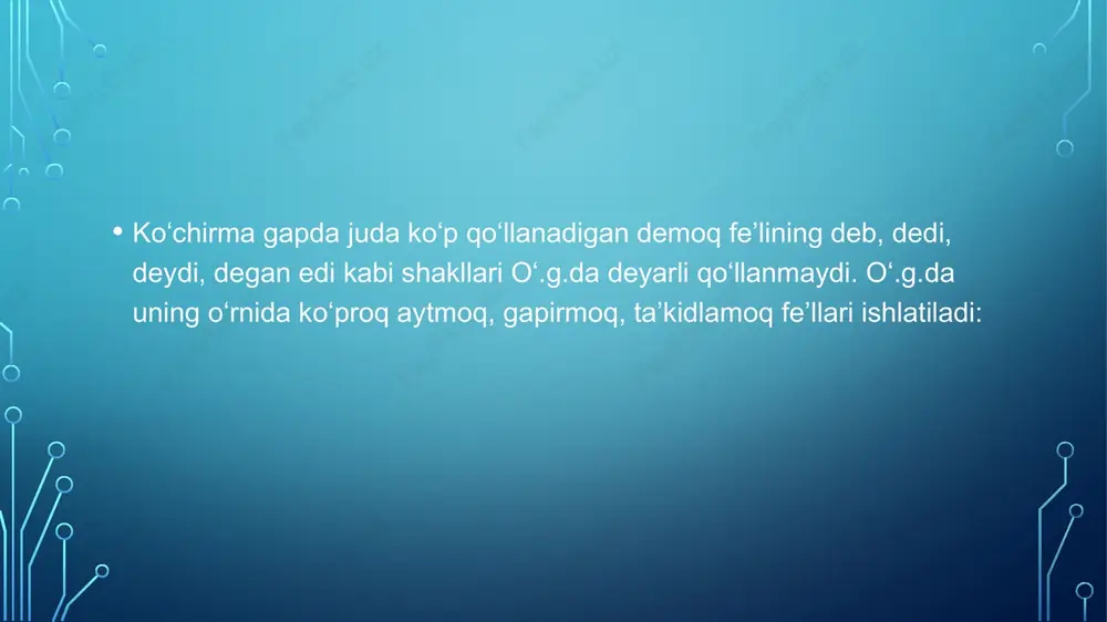 o’zlashtirma gap va uning xususiyatlari - Page 3