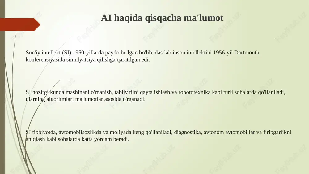 sun'iy intellekt bilan tanishing - Page 3