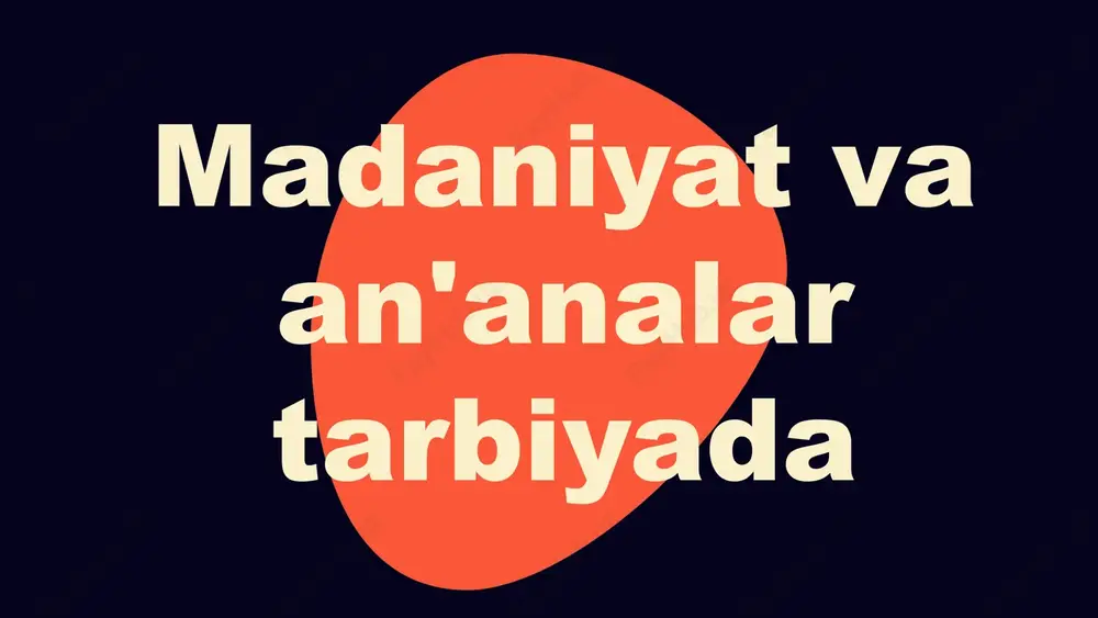 hisobga olgan holda, ta'lim jarayoniga milliy an'analarimizni kiritish muhimdir. bu, o'z navbatida, o'quvchilarda o'z xalqiga bo'lgan hurmatni oshiradi va ularni milliy merosimizni qadrlashga undaydi. misol uchun, milliy o'ziga xosliklarni o'z ichiga olgan dasturlar va faoliyatlar, talabalar o'rtasida an'anaviy hunarmandchilik, san'at va madaniyatni rivojlantirishga yordam beradi. oila tarbiyaning asosiy manbai sifatida. tarbiya jarayonida oila roli haqida qisqacha ma'lumot. tarbiyaning maqsadlari oila tarbiyasining asosiy maqsadlari axloqiy, ma'naviy va madaniy tarbiya hisoblanadi. axloqiy tarbiya - insonning to'g'ri va noto'g'ri, yaxshi va yomonni ajratish qobiliyatini rivojlantiradi. ma'naviy tarbiya esa, insonni ruhiy jihatdan boyitish, uning ichki dunyosini shakllantirishni o'z ichiga oladi. madaniy tarbiya, o'z navbatida, milliy an'analar va qadriyatlarni saqlash va rivojlantirishga qaratilgan. har bir maqsadning o'ziga xos ahamiyati bor va ular bir-birini to'ldiradi. oila va axloqiy qadriyatlar oila orqali axloqiy qadriyatlar shakllanishi juda muhimdir. ota-onalar, bolalariga axloqiy me'yorlar va qadriyatlarni o'rgatishda asosiy rollarni o'ynaydi. ular bolalariga to'g'ri va noto'g'ri haqida tushuncha berib, ularga hayotda …