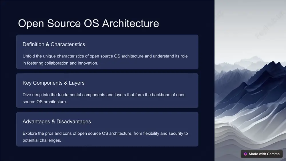 open source os architecture and security policy - Page 3