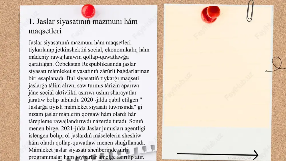 jaslarga tiyisli mamleket siyasati ham onin mazmuni itibarıńız ushın raxmat! image1.png image2.png image3.png image4.png /docprops/thumbnail.jpeg