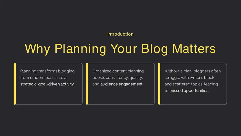 planning and writing a blog: your step-by-step guide to success - Page 3