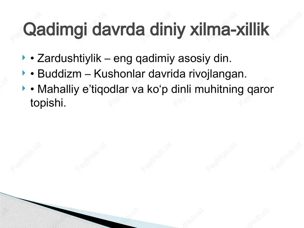 kanfessiyalararo diniy baģrikenglikning tarixiy tajribasi - Page 3