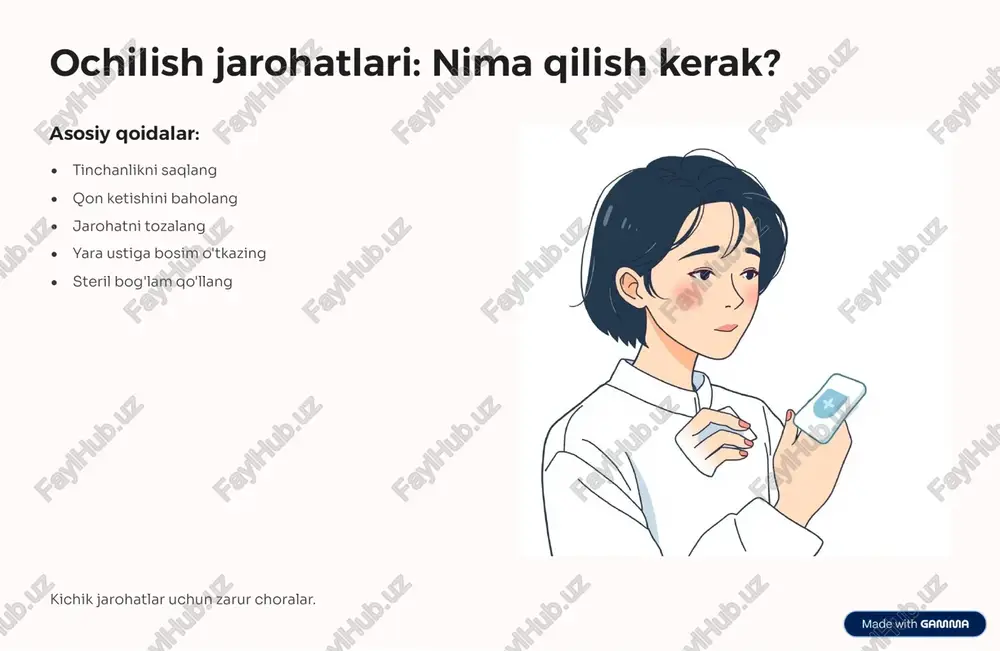 hayot xavfsizligi. birinchi yordam korsatish - Page 3