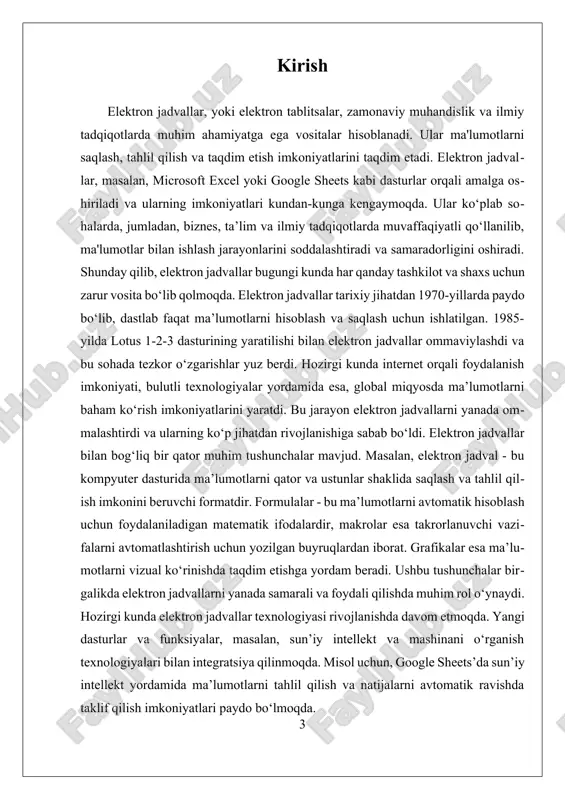 h, tahlil qilish va natijalarni taqdim etish jarayonlarini avtomatlashtirish orqali amalga oshiriladi. ma'lumotlarni to'g'ri formatda joylashtirish yoki muammolarni aniqlash uchun si algoritmlari dasturga qo'shiladi. bunday yondashuvlar, xatolarni kamaytirish va ma'lumotlarning to'g'riligini oshirishga yordam beradi, shuningdek, foydalanuvchilarga ko'proq vaqtni innovatsion ishlar uchun ajratishga imkon beradi. uchinchidan, sun'iy intellekt yordamida foydalanuvchilarga ko'rsatmalar berish va ma'lumotlar bilan ishlash jarayonida yordam berish uchun interaktiv interfeyslar yaratiladi. masalan, foydalanuvchilar o'zlarini qiziqtirgan savollar bilan murojaat qilishlari va si yordamida tezda javob olishlari mumkin. bu, shuningdek, foydalanuvchilarga murakkab ma'lumotlar bilan ishlashda qo'shimcha yordam berishi mumkin. bundan tashqari, sun'iy intellekt yordamida avtomatik ravishda ma'lumotlarni tasniflash va kiritish jarayonlarini soddalashtirish ham mumkin. bu jarayonda, ma'lumotlar bazasidan avtomatik ravishda ma'lumotlarni olish va ularni kerakli formatda joylashtirish uchun si algoritmlari ishlatiladi. bu, ayniqsa, katta hajmdagi ma'lumotlar bilan ishlashda samarali, chunki bu usul yordamida ko'p vaqt va kuch sarflanmaydi. biroq, sun'iy intellektni elektron jadvallarda qo'llashda ba'zi muammolar ham mavjud. birinchidan, ma'lumotlarning xavfsizligi …