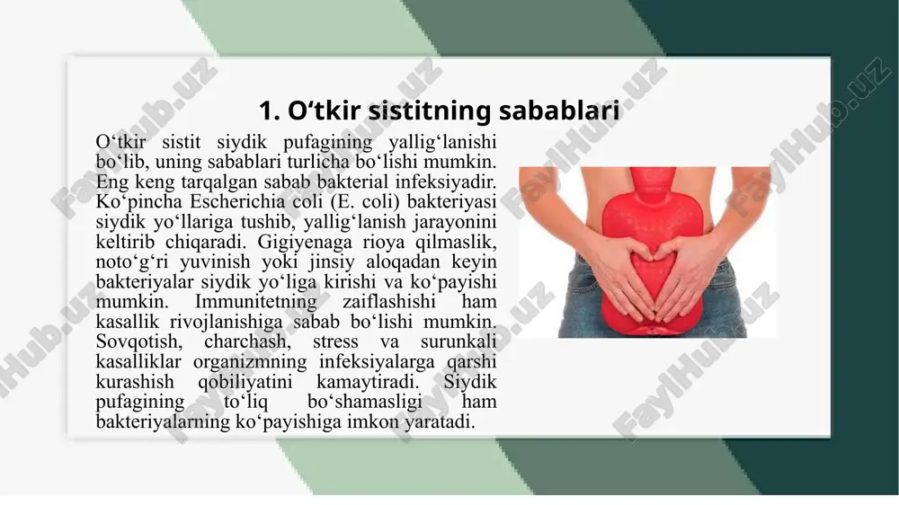 o’tkir sistit.pptx - Page 3
