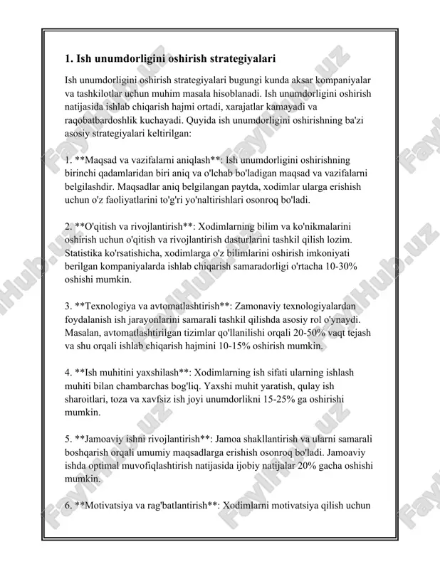pincha aloqani tasdiqlovchi ko‘rsatkichlar va misollar keltiriladi. masalan, aqshda 2000-yildan 2020-yilgacha o‘rtacha mehnat unumdorligi yiliga 2% o‘sish ko‘rsatgan bo‘lsa, iqtisodiy o‘sish shu davrda o‘rtacha 2.5% atrofida bo‘lgan (aqsh mehnat departamenti ma'lumotlari). yaponiya, kontekstdan kelib chiqib aytadigan bo‘lsak, 1990-yillardagi "yo‘qotilgan o‘n yil" davrida iqtisodiy o‘sishning sustlashishi bilan birga mehnat unumdorligi sekin o‘sganligini ko‘rsatadi. bu davrda yaponiyaning iqtisodiy ko‘rsatkichlari barqaror emas edi va bu holat mamlakatning makroiqtisodiy siyosatiga jiddiy ta’sir ko‘rsatgan. global darajada ko‘plab davlatlar bo‘yicha statistik tahlillar shuni ko‘rsatadiki, aholining bilim, ko‘nikma va malakasiga investitsiyalar mehnat unumdorligini oshirishning asosiy omillaridan biridir. o‘qitilgan va malakali ishchilar yuqori unumdorlikka ega bo‘lib, bu nafaqat o‘z sohasida balki keng iqtisodiy kontekstdagi o‘sishni ham ta’minlaydi. tadqiqotlarga ko‘ra, ba'zi yevropa mamlakatlarida daromad va mehnat unumdorligi o‘rtasidagi korrelyatsiya o‘z-o‘zidan yaqqol namoyon bo‘ladi. masalan, germaniyada mehnat unumdorligining o‘sishi ko‘p yillar davomida yimning yuqori ko‘rsatkichlarida o‘z ifodasini topdi. shuningdek, texnologik rivojlanish ham mehnat unumdorligini oshiradigan eng muhim omillardan biridir. avtomatlashtirish …