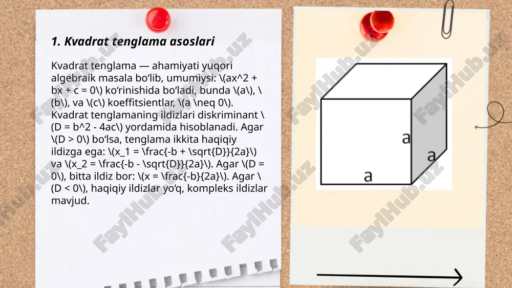 kvadrat tenglama.pptx - Page 3
