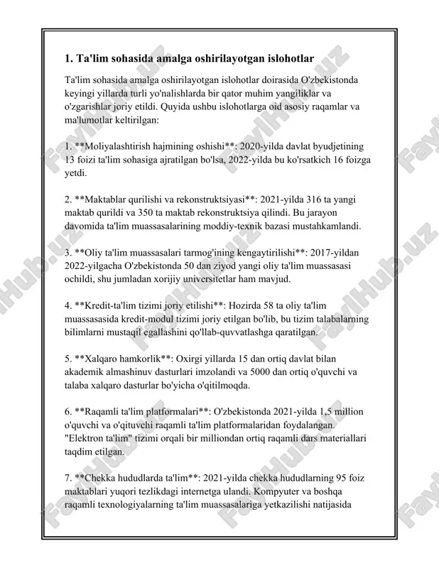 n boshlab, dunyo covid-19 pandemiyasi bilan kurashmoqda. pandemiya sog'liqni saqlash tizimiga misli ko'rilmagan bosimni keltirdi. jahon sog'liqni saqlash tashkiloti (jsst) ma'lumotlariga ko'ra, 2020-yilda covid-19 sababli dunyo bo'ylab 1.8 milliondan ortiq o'lim qayd etildi. kasallikning tezkor tarqalishi sog'liqni saqlash tizimlarida keskin yuklanishlarni keltirib chiqardi va ba'zi tizimlar haddan tashqari ishlashiga sabab bo'ldi. ko'p davlatlar pandemiyaga javoban sog'liqni saqlashga ajratiladigan mablag'larni oshirdilar. masalan, aqsh kongressi 2020-yil mart oyida 2 trillion dollar qiymatdagi iqtisodiy yordam paketi qabul qildi, buning ma'lum qismi sog'liqni saqlash sektoriga yo'naltirilgan edi. yuqori darajadagi shunday mablag' ajratish suyuq kislorod, himoya vositalari va tibbiy texnologiyalar yetkazib berishni ta'minlashda yordam berdi. texnologik jihatdan, raqamli sog'liqni saqlash juda katta rivojlandi. mazkur omil teletibbiyot xizmatlarining kengayishiga sabab bo'ldi. 2020-yil davomida aqshda teletibbiyot xizmatlaridan foydalanish 154% ga o'sdi. kelajakda mazkur tendensiya davom etishi kutilmoqda, chunki bemorlar uydan chiqmasdan maslahat olish imkoniyatiga ega bo'lmoqda. sog'liqni saqlash sohasida yangi innovatsiyalar joriy qilinmoqda. masalan, yangi avlod diagnostika …