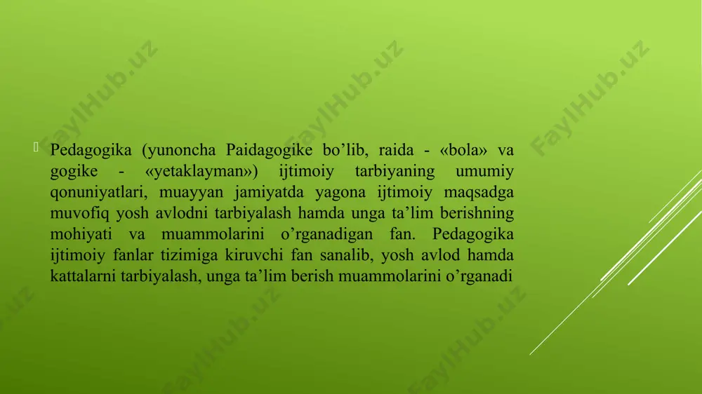 pedagogika fanining predmeti - Page 3