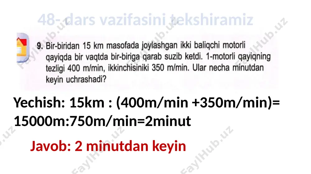 50-dars matematikasamoriya 4-sinf - Page 3