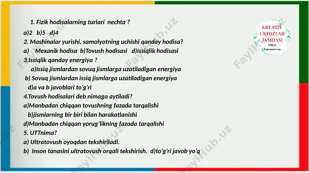 4-sinf 7-nazorat ishi tabiiy fan - Page 3