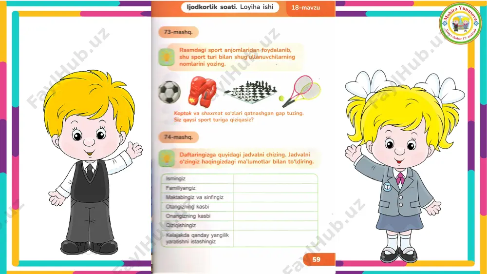 4_sinf_ona_tili_18_dars_4_chorak_ijodkorlik_soati_loyiha_ishi - Page 3
