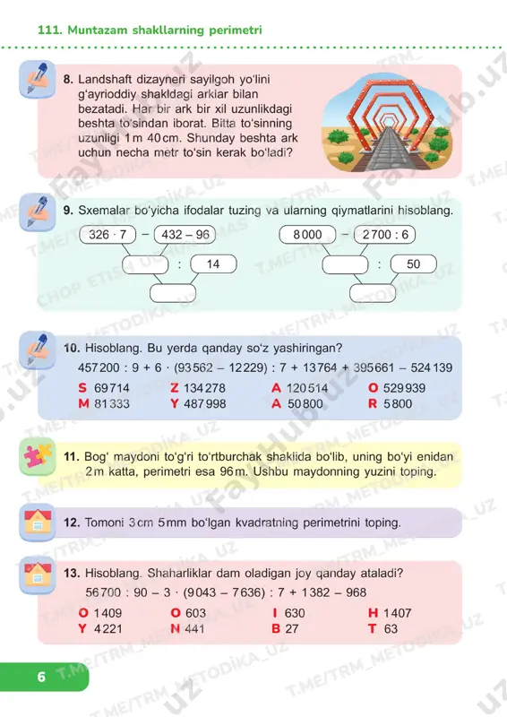 matematika 3 sinf darslik 111-120 - Page 3