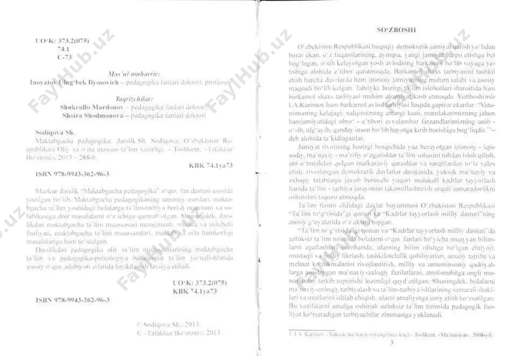 maktabgacha pedagogika [@kitob_pdf_yuklabot] - Page 3