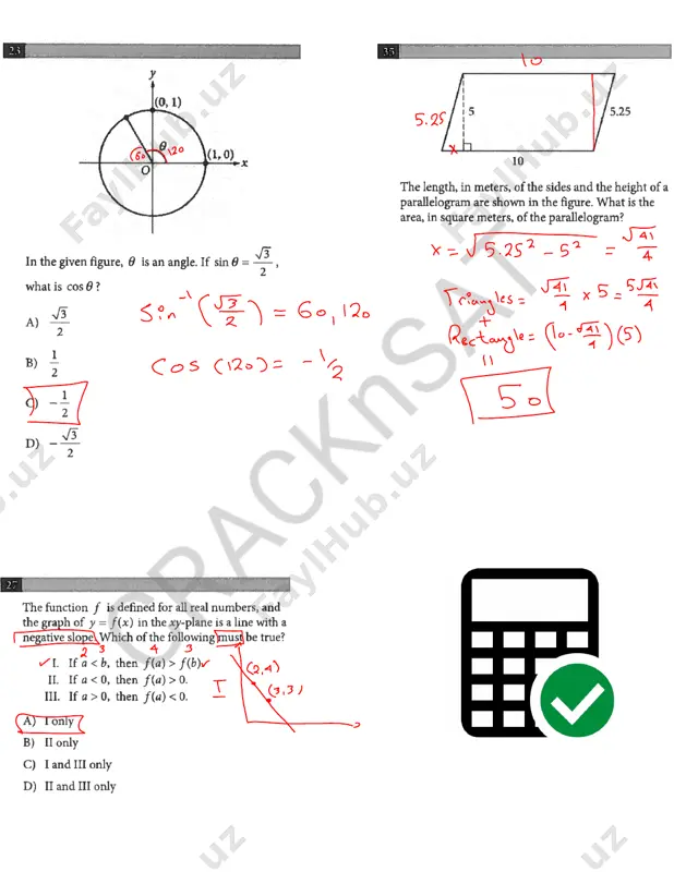 sat 2020 hardest math questions (1) (6) - Page 3