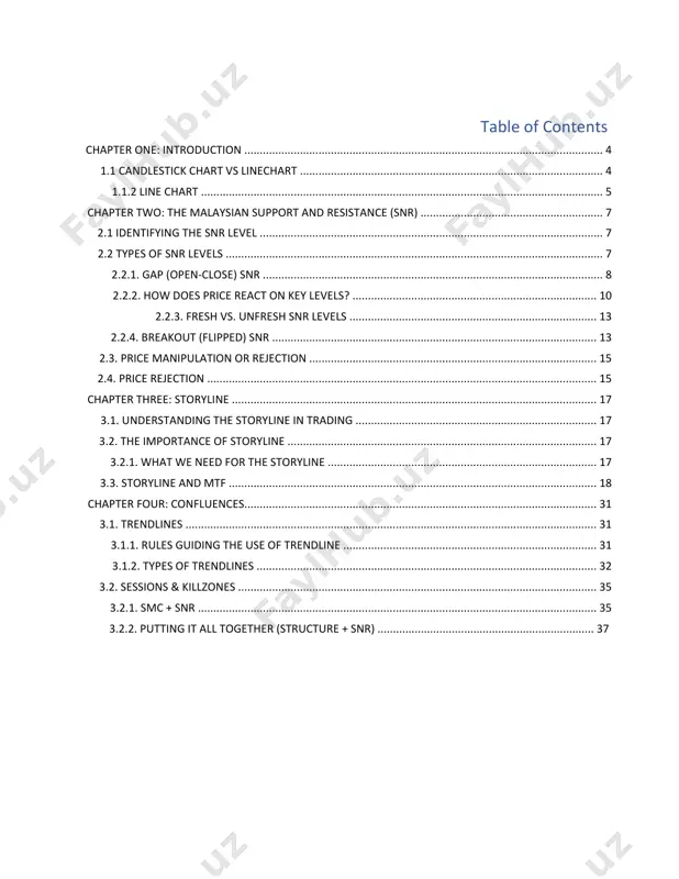 se (ohlc) prices of a financial instrument. we use this information to see and understand price behaviour along a chart (time-price relationship). chapter one: introduction welcome to the foundational chapter of this trading guide, designed specifically for traders, with a particular focus on the malaysian market. this course aims to equip both novice and intermediate traders with the knowledge and skills to navigate the financial markets using technical analysis, with an emphasis on candlestick charts, line charts, and innovative strategies tailored to local dynamics. our journey begins with understanding the core tools and concepts that will empower you to decode price action, align with institutional movements, and build a disciplined trading approach. technical analysis is the art and science of studying historical price movements to predict future market behavior. at the heart of this methodology are price charts, which serve as the trader’s roadmap. this guide primarily explores two chart …