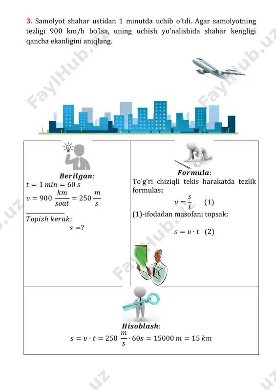 7 sinf 4-mashq yechim - Page 3