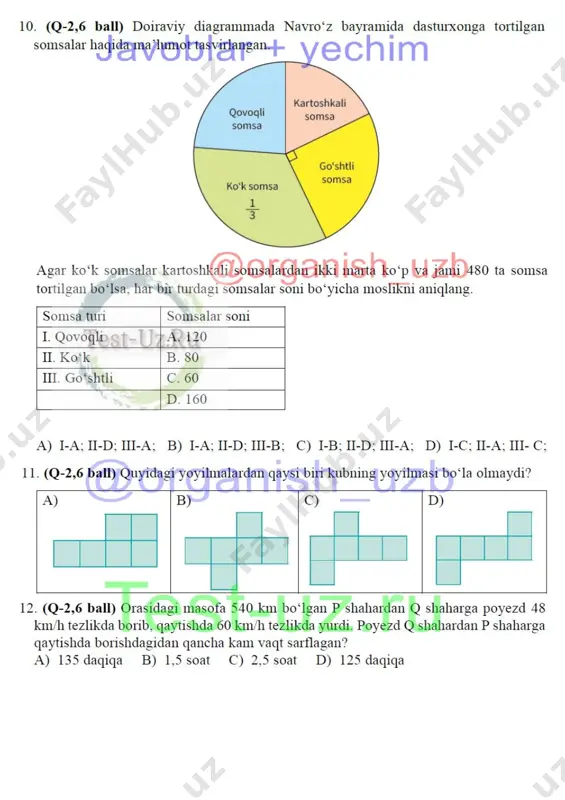 6 sinf matematika chsb-4 demo - Page 3