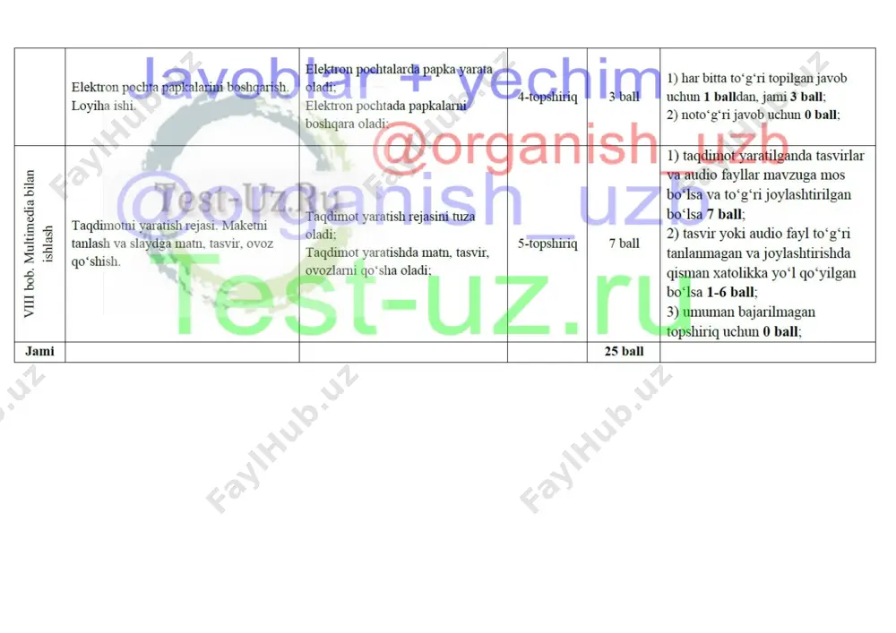 6 sinf informatika bsb-4 demo - Page 3