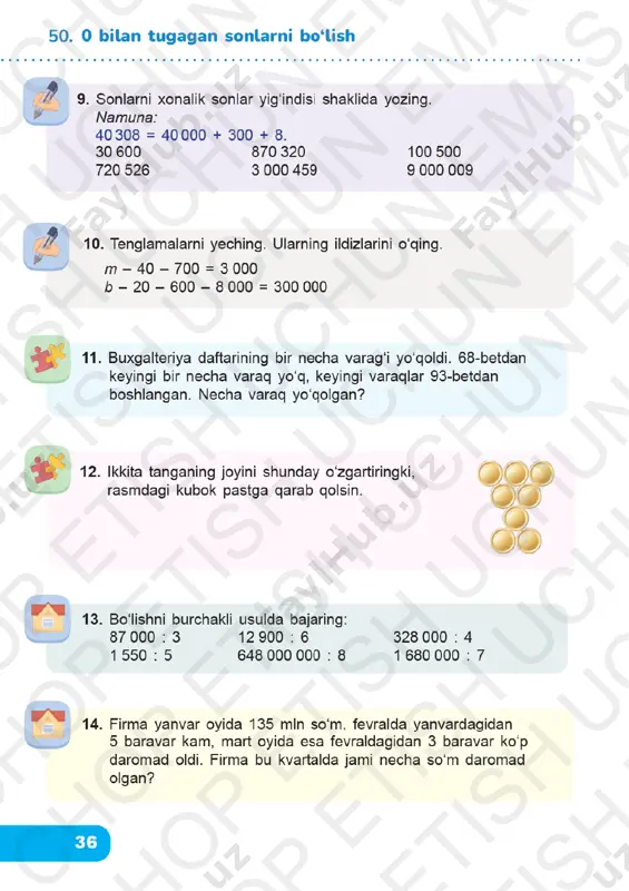 matematika 3-sinf 50-53-darslar - Page 3
