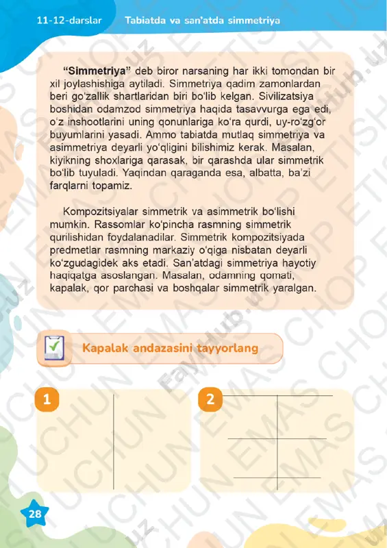 tasviriy san’at 3-sinf 10-16-darslar - Page 3
