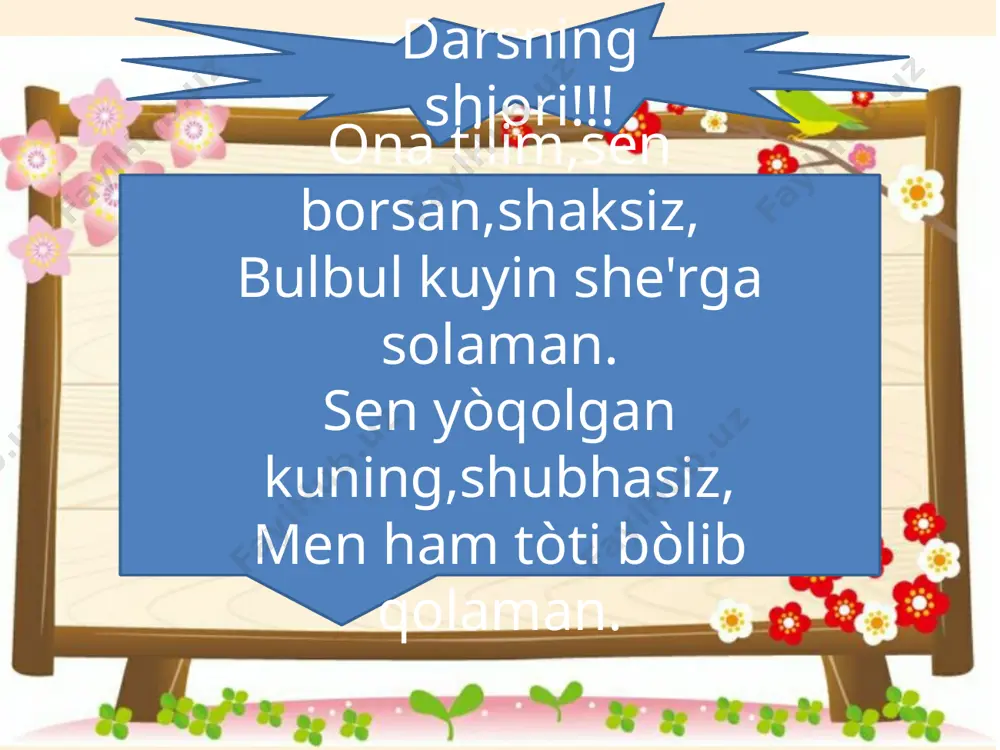 ona tili 3-sinf 1-qism 5-dars 2-qism.pptx tayyor - Page 3