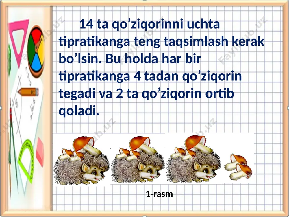 qoldiqli bo'lish - Page 3