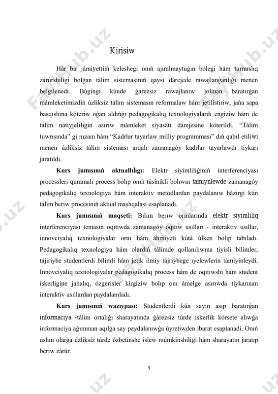 . biraq gazge ha‘r qıylı sıtrqı ta‘sirler tu‘siriw arqalı gaz arqalı toqtın‘ o‘tiwin a‘melge asırıwg‘a boladı. mısalı zaryadlang‘an elektrometrdin‘ qasına janıp turg‘an zattı alıp barsaq (mısalı shırpını jag‘atug‘ın bolsaq), onda elektrometrdin‘ ko‘rsetiwinin‘ tezden kishireyetug‘ınlıg‘ın an‘lawg‘a boladı. bul jag‘dayda bir gazde joqarı temperatura beriw jolı menen elektr o‘tkizgishlik payda ettik. eger biz elektrometrdin‘ qasına ultrafiolet nurlar shıg‘arwshı elektr shırasın jaylastırsaq ta hawada elektr o‘tkizgishlikti payda ete alamız (basqa so‘z benen aytqanda elektrometrdin‘ zaryadının‘ jog‘alıwın boldıramız). gazge tap usınday ta‘sirdi rentgen nurları da, radioaktiv preparatlardın‘ nurları da tiygize aladı. bul jag‘daylardın‘ barlıg‘ı da joqarı temperaturalardın‘ ha‘m ha‘r qıylı nurlanıwlardın‘ ta‘sirinde gazlerde zaryadlang‘an bo‘lekshelerdin‘ payda bolatug‘ınlıg‘ın ko‘rsetedi. sırtqı ta‘sirlerdin‘ saldarınan gazdin‘ atomlarınan bir yamasa bir neshe elektronlar bo‘linip shıg‘adı. usının‘ saldarınan neytral atomnın‘ ornında on‘ zaryadlang‘an ion ha‘m erkin elektronlar payda boladı. al payda bolg‘an erkin elektronlardın‘ ayırımları basqa neytral atomlar ta‘repinen tutıp alınıwı mu‘mkin. bunday jag‘dayda teris zaryadlang‘an ionlar payda boladı. solay …