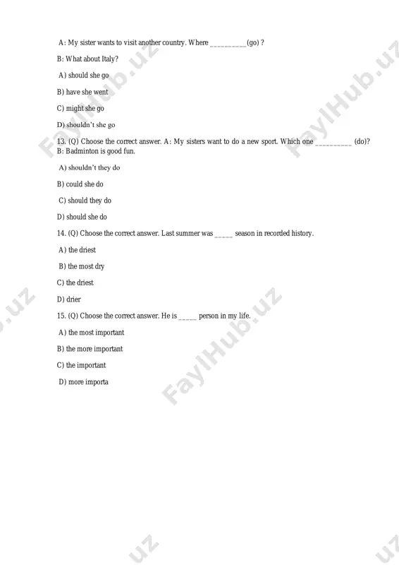 5.ingliz tili 1 variant - (2) - Page 3