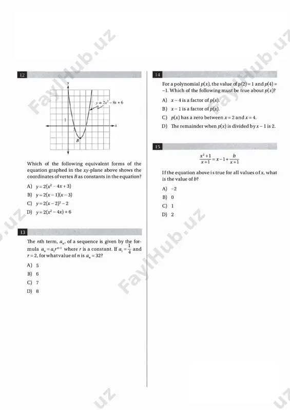 sat - mock test # 14 - Page 3