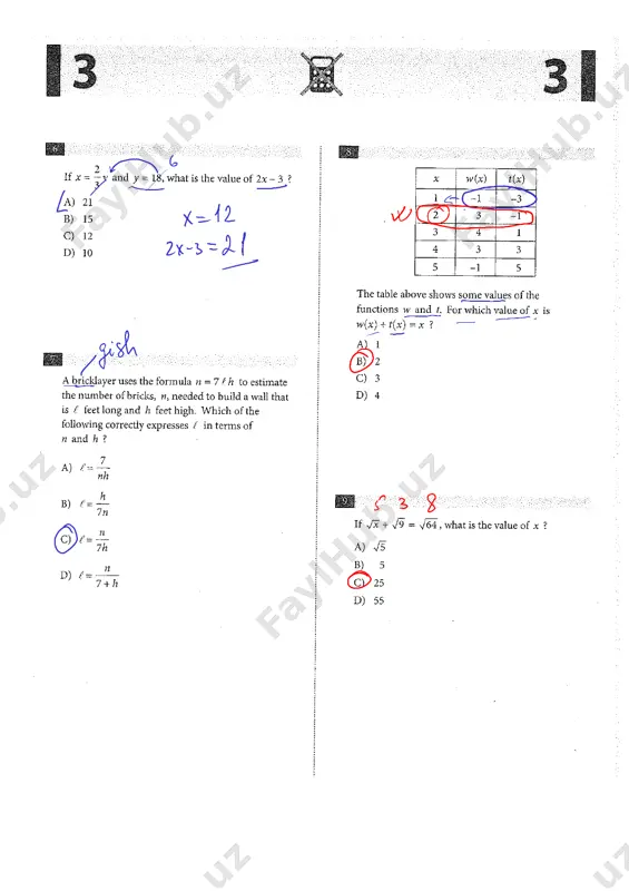 sat - mock test # 12-yechimi - Page 3