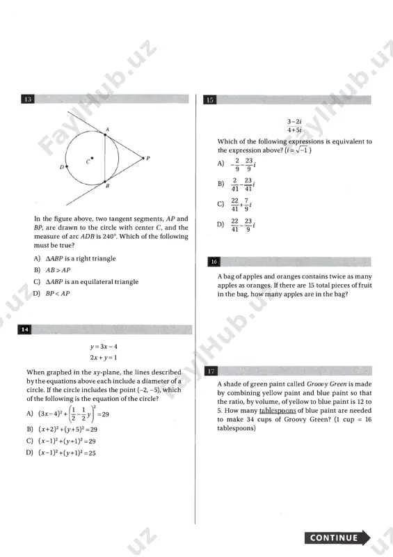 sat - mock test # 13. - Page 3