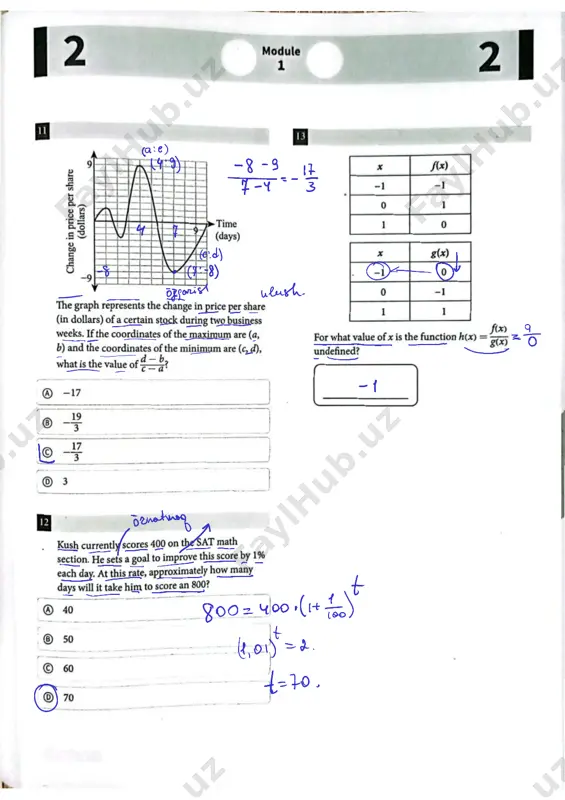 sat - practice test # 24-yechim - Page 3