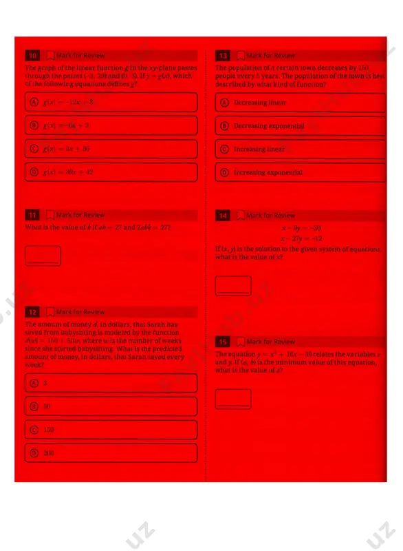 sat - practice test # 19 - Page 3