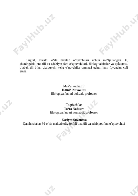 i”, sh.rahmatullayev tomonidan tartib berilgan “o’zbek tilining izohli frazeologik lug’ati”dan foydalangan holda tuzildi. shuning uchun tuzuvchilar mualliflikka da’vogar emaslar. lugat maqolalari alfavit tartibida tuzilgan bo’lib, unda mingga yaqin iboraga qischa nutqiy izoh berildi. iboralar birdan ortiq variantga ega bo’lsa, ular ketma-ket vergul bilan ajratilgan holda berilib, so’ngra izohlandi: avra-astarini ag‘dardi, avra-astarini qoqdi, avra-astari so‘kildi, avra- astari qoqildi – barcha kirdikorlarini ochib tashladi. avj oldi, avjiga mindi, avjiga chiqdi – 1) rivojlandi 2) zo‘raydi, kuchaydi. fe’llar o’quvchilarga qulaylik maqsadida asosan yaqin o’tgan zamon shaklida berildi: aqldan ozdi – jinni bo‘ldi, telba bo‘ldi, esi og‘di aqli kirdi – 1)es- hushli bo‘ldi 2) angladi, tushundi aqli yetdi – idrok qildi, uqdi, bildi aqlini tanidi – es-hushli bo‘ldi aqlini yedi – miyasi ishlamay qoldi, fikrlash qobiliyatini yo‘qotdi aql-u hushini yo‘qotdi – o‘z harakatlarini boshqara olmaydigan darajaga yetdi agar ibora ko’p ma’noli bo’lsa, uning har bir ma’nosi arab raqami bilan raqamlangan tarzda berildi: bag‘ri xun …