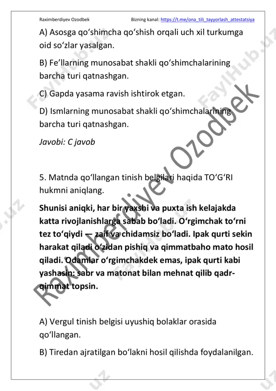 ehtimoliy savollar jamlanmasi - Page 3
