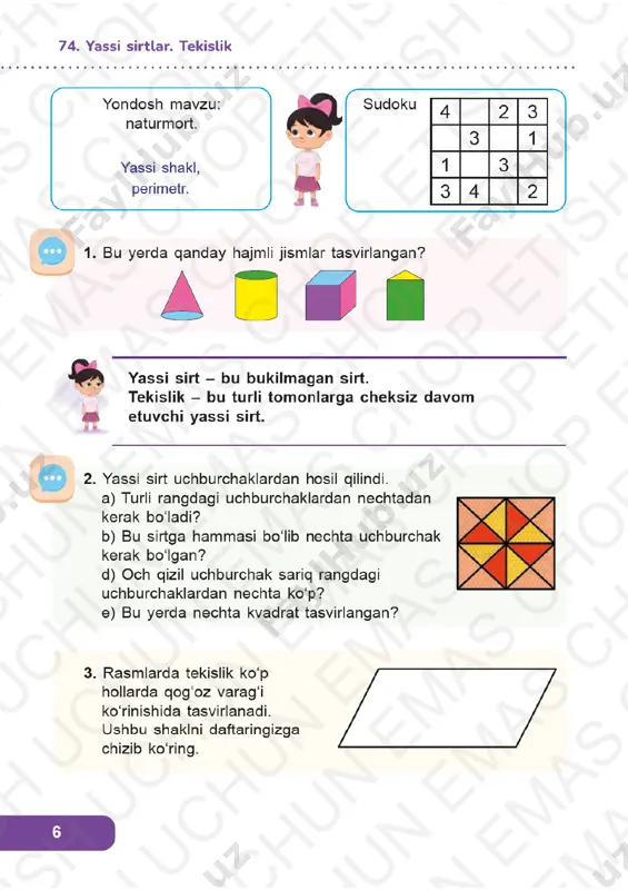 matematika 2-sinf 73-77-darslar - Page 3
