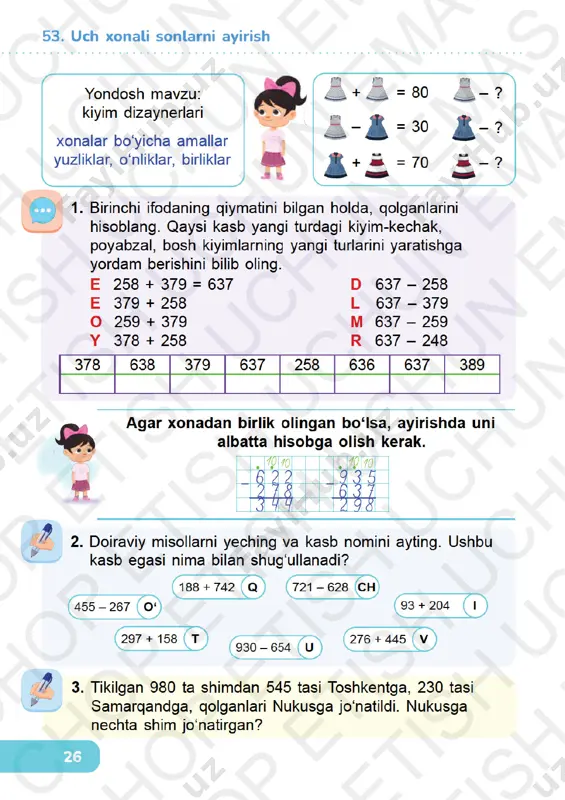 matematika 2-sinf 52-56-darslar - Page 3