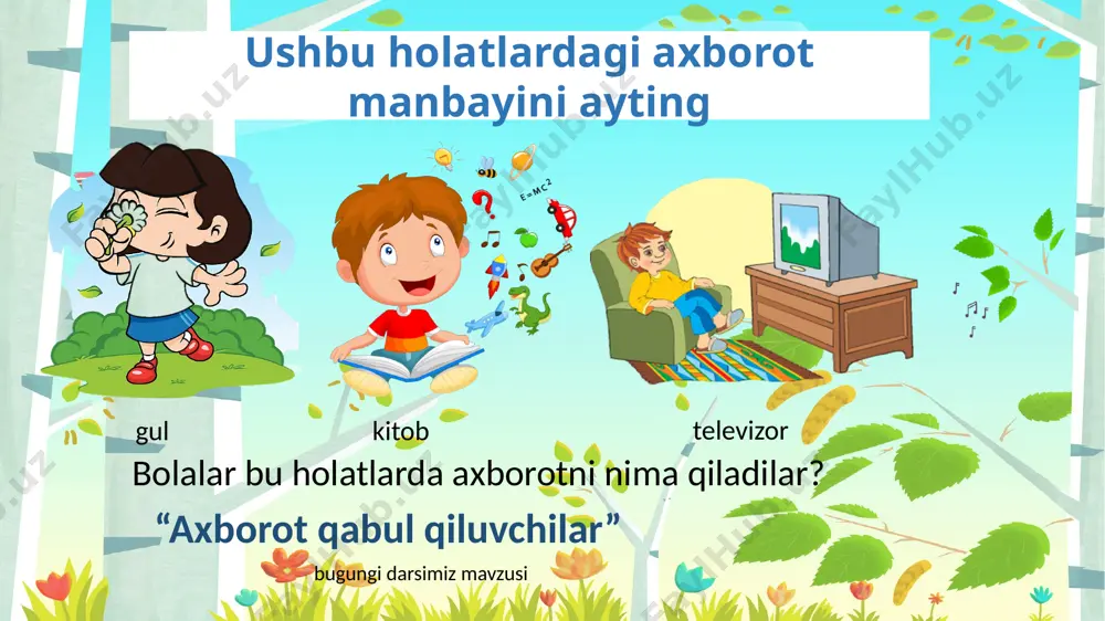 2-sinf informatika axborot qabul qiluvchilar - Page 3