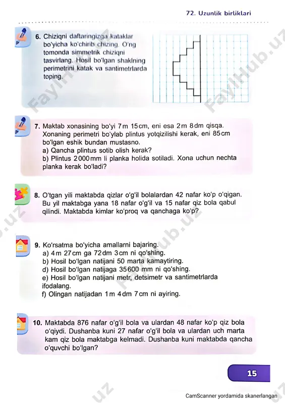 matematika 3 -sinf 3-qism @korgazma_va_hujjatlar - Page 3