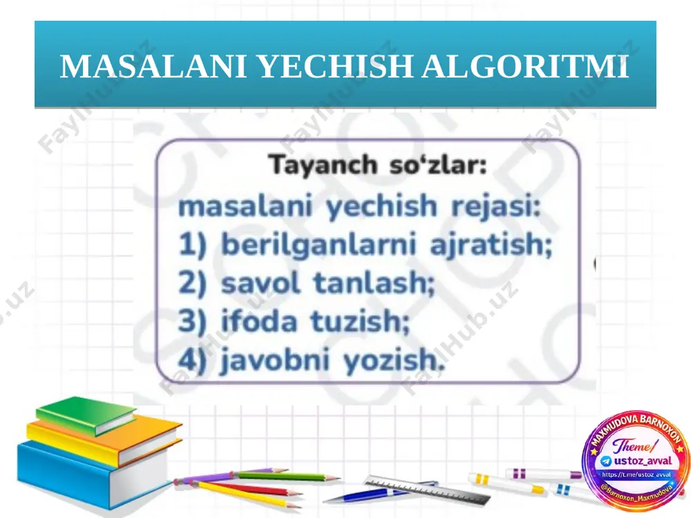 1-sinf matematika 2-dars - Page 3