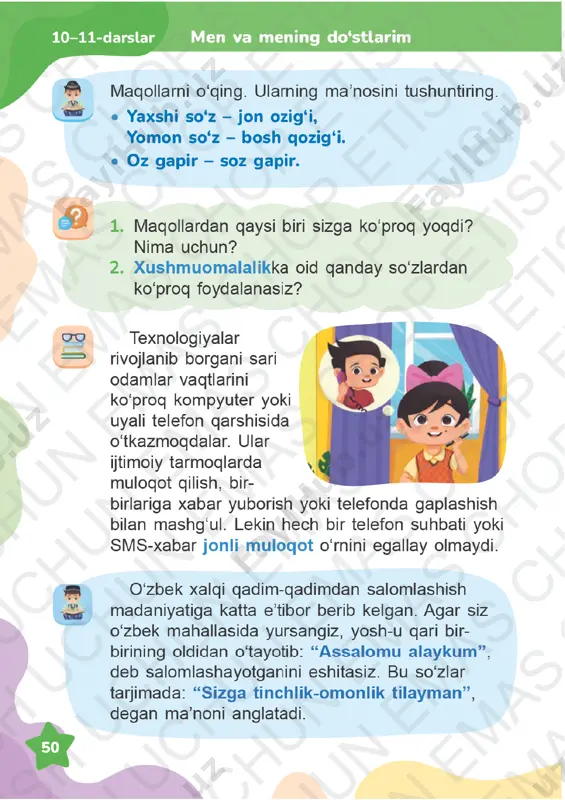 tarbiya 1-sinf 10-16-darslar - Page 3